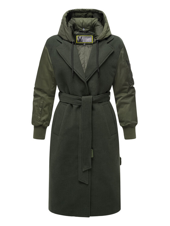 Kurtka zimowa, rozmiar XS, Zielona, Tjadee