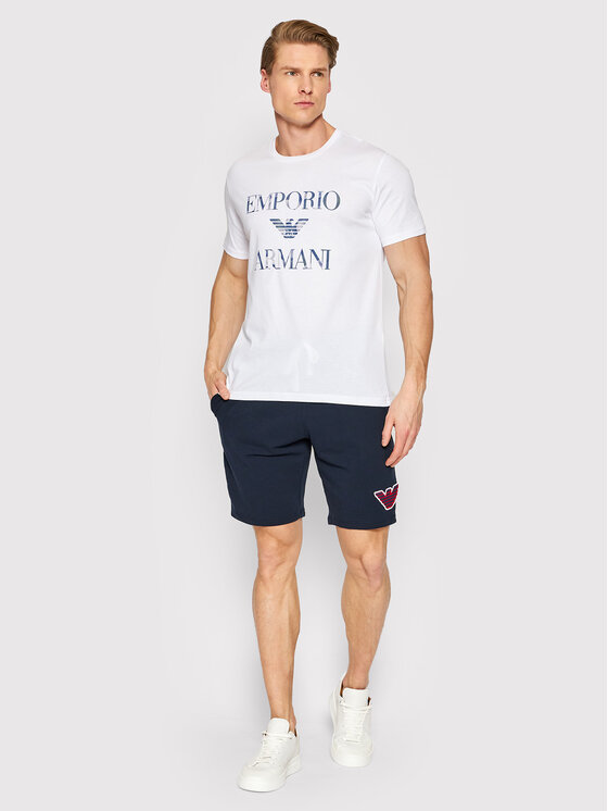 Emporio Armani Underwear Emporio Armani Underwear Tričko 211818 2R468 00010 Biela Regular Fit