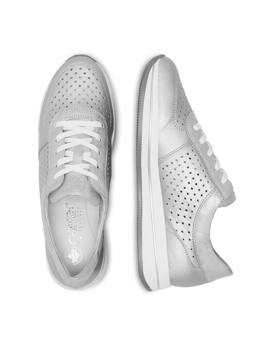Rieker Rieker Sneakers N4515-90 Silberfarben