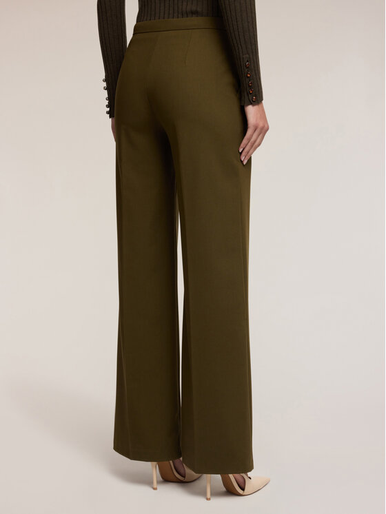 Motivi Motivi Pantaloni di tessuto P096Q004281N035 Verde Over Fit