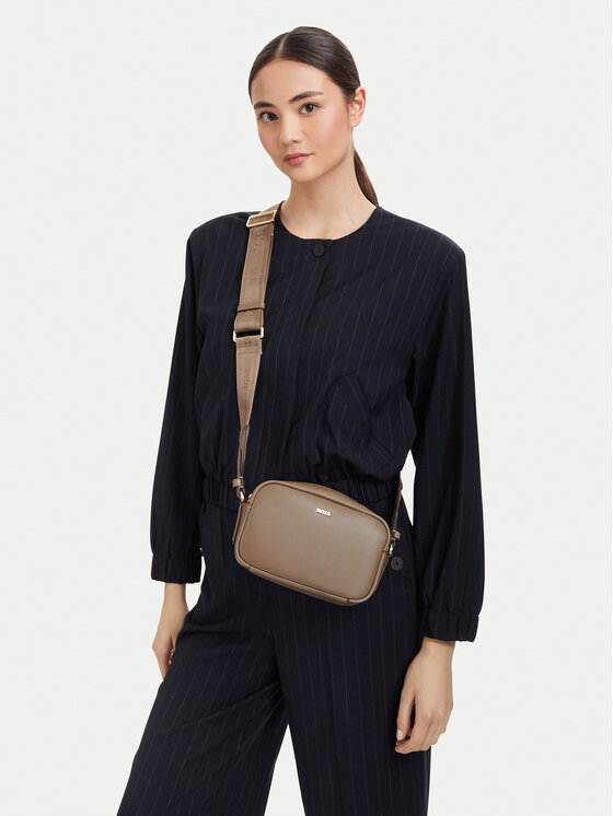 BOSS BOSS Handtasche 50547765 Dunkelbeige
