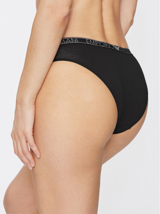 Emporio Armani Underwear Emporio Armani Underwear 2er-Set klassische Damenslips 163334 4R223 00020 Schwarz
