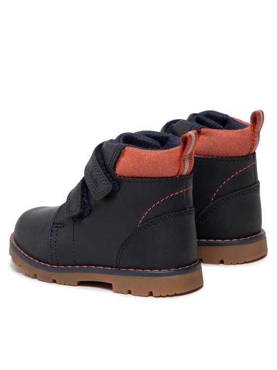 Clarks Clarks Trzewiki Heath Strap T 261692667 Granatowy