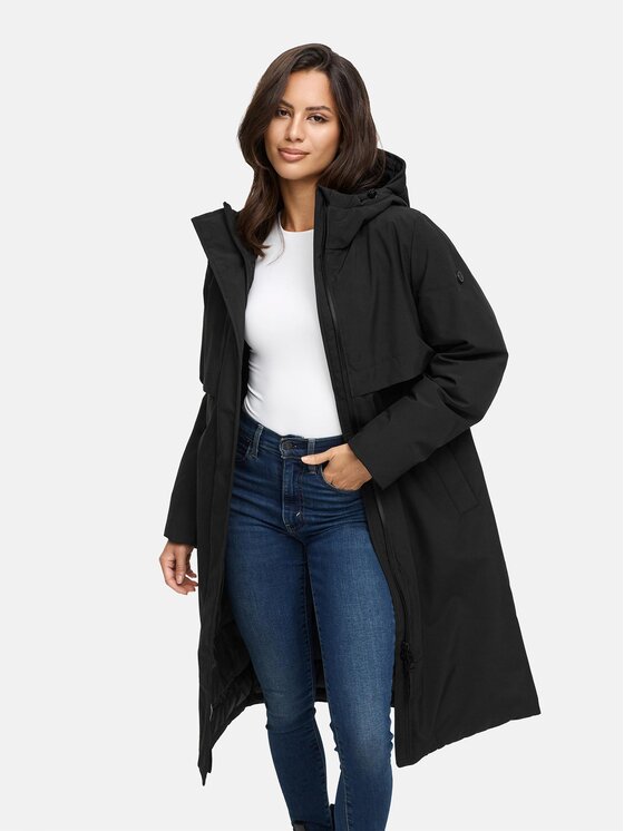 Navahoo Navahoo Kurtka zimowa Eismelodie Czarny Regular Fit