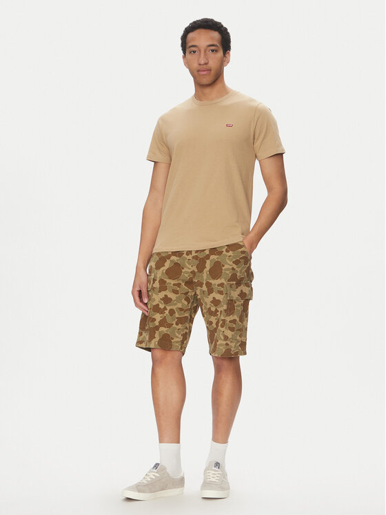 Levi's® Levi's® Pantalon scurți din material Carrier Cargo 001KG-0004 Maro Regular Fit