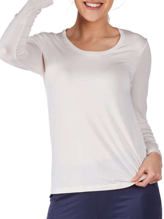 Huber Huber Tričko 018855 Béžová Regular Fit