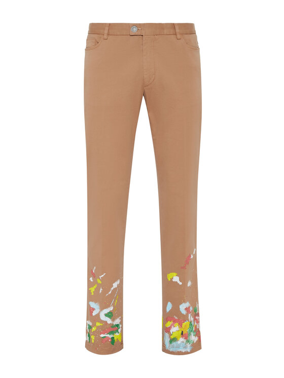 PHILIPP PLEIN PHILIPP PLEIN Pantaloni chino 3271 Beige Chino Fit