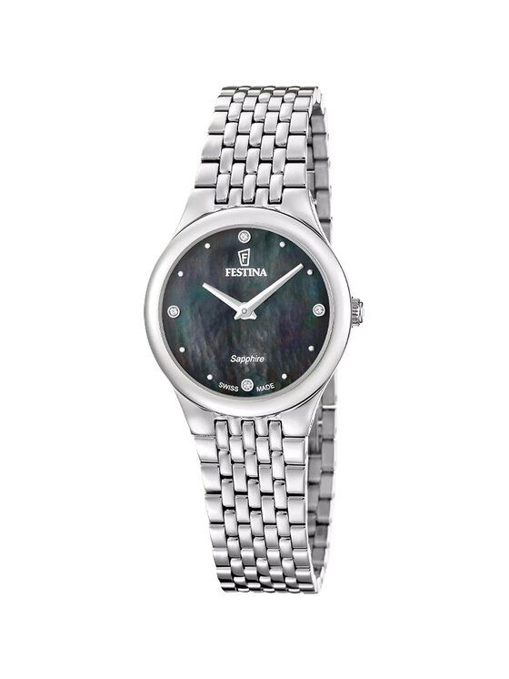 Festina Festina Hodinky F20096-4 Strieborná
