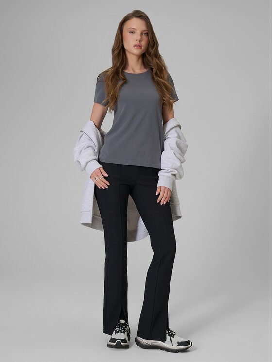 4F 4F T-shirt 4FRSS26TTSHF3628-24S Grigio Slim Fit