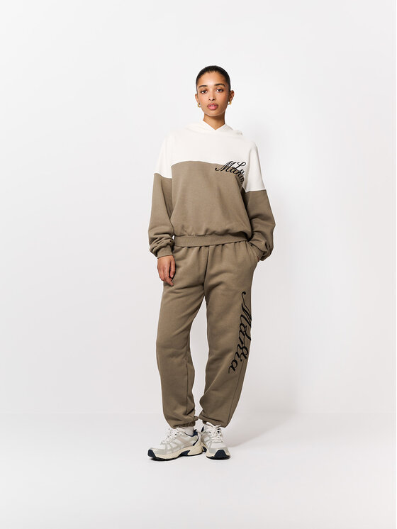 La Mania La Mania Spodnie dresowe NOLAN Khaki Active Fit