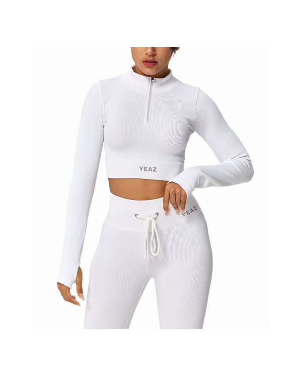 Yeaz Yeaz Legginsy RUNWAY Biały Slim Fit