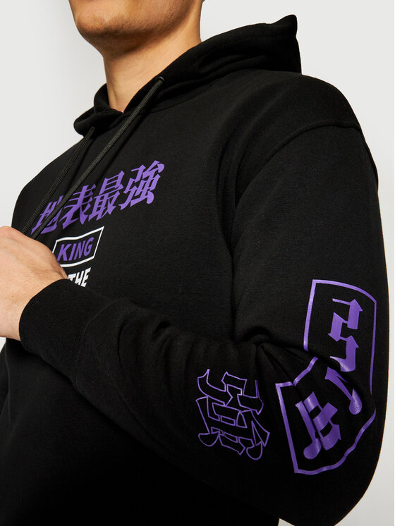 Felpa Chinese 12195261 Nero Relaxed Fit