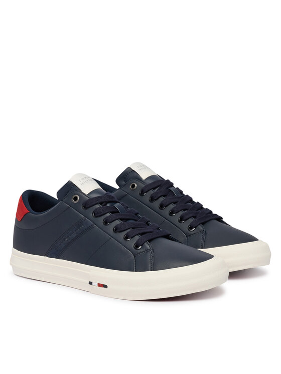 Tommy Hilfiger Tommy Hilfiger Sneakers Premium Lth Vulc Long Lace FM0FM05948 Blu scuro