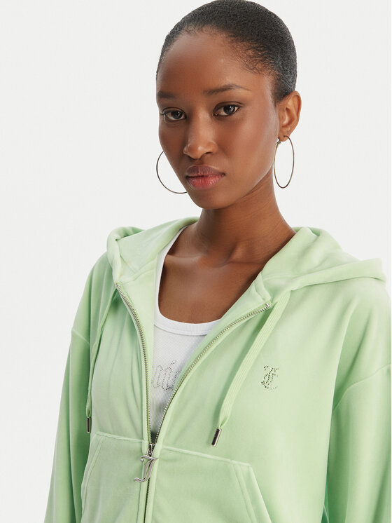 Juicy Couture Juicy Couture Džemperis Iccle JCWAS126304 Žalia Oversize