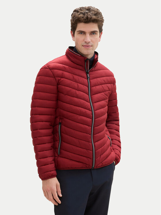Tom Tailor Tom Tailor Prijelazna jakna 1041311 Crvena Regular Fit