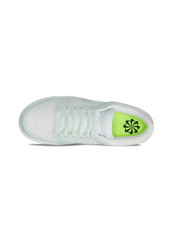 Nike Nike Sneakersy Nike Dunk Low White Mint Zelená