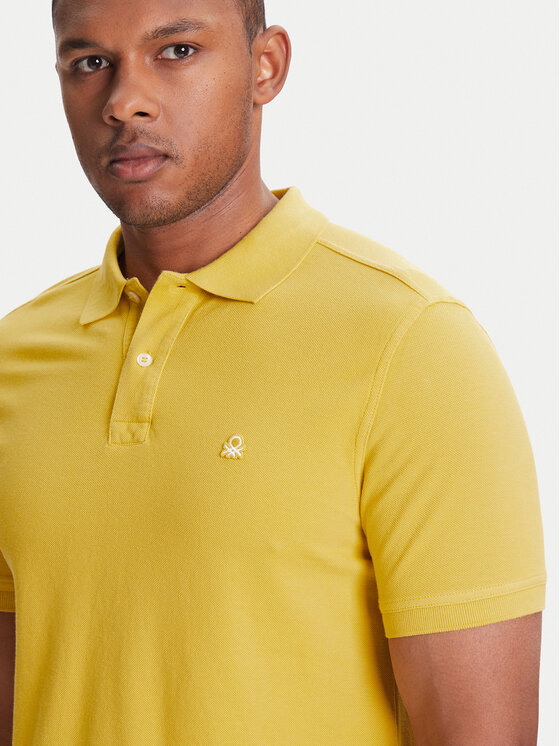 United Colors Of Benetton United Colors Of Benetton Polo 3089J3179 Žuta Regular Fit