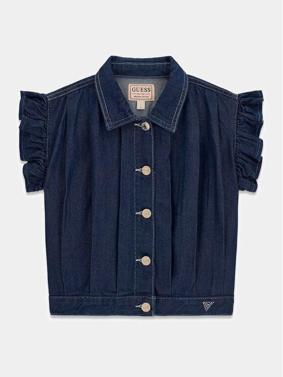 Guess Kids Guess Kids Kurtka przejściowa 181509 Niebieski Classic Fit