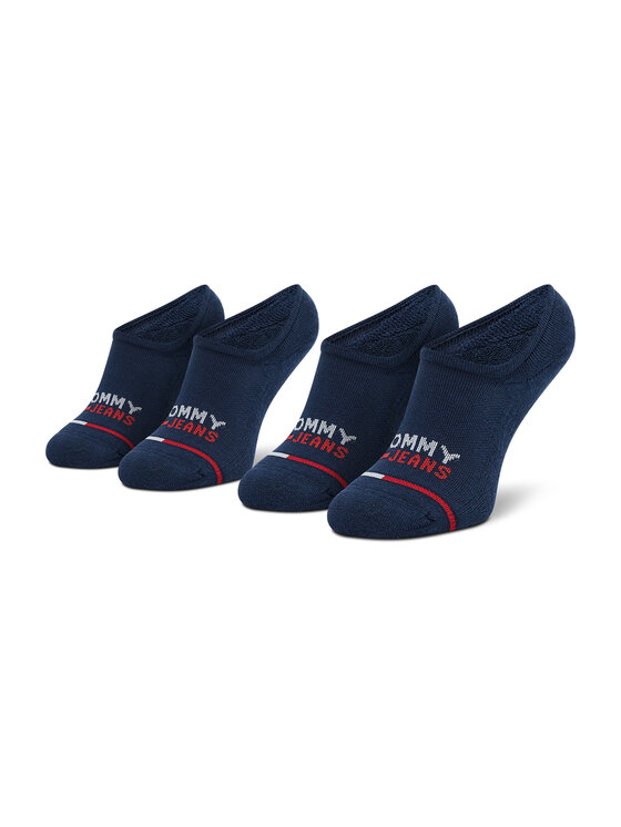 Tommy Jeans Set 2 parov uniseks stopalk 701218958 Mornarsko modra