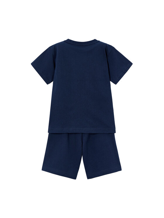 Mayoral Mayoral Set T-Shirt und Shorts 3608 Dunkelblau Regular Fit