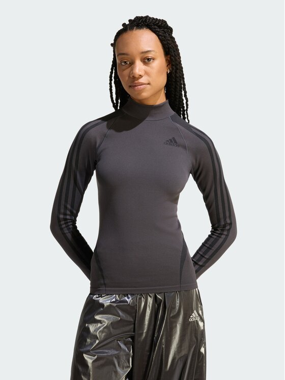adidas adidas Top 159004 Czarny Fitted Fit