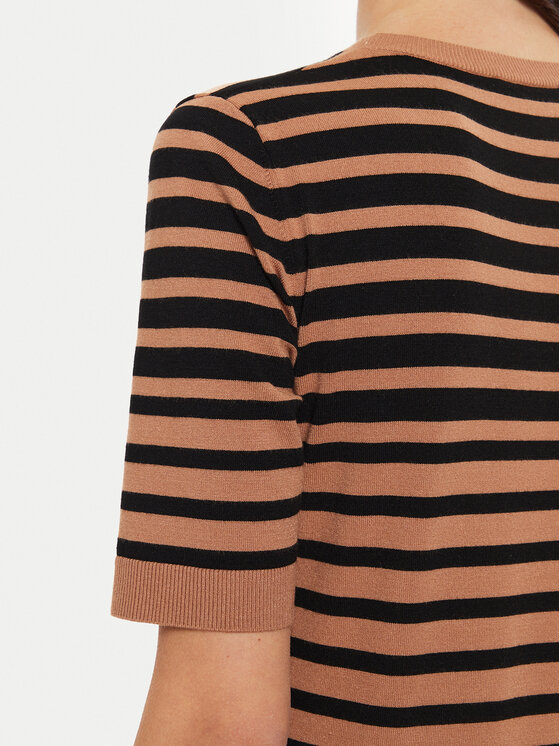Sisley Sisley Pulover 17Q3M1052 Rjava Regular Fit