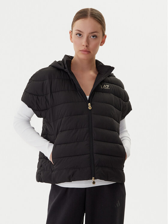 EA7 Emporio Armani EA7 Emporio Armani Sportovní vesta 7W000477 AF12476 UC001 Černá Regular Fit