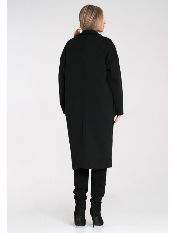 FIGL FIGL Kabát M1111 Černá Regular Fit