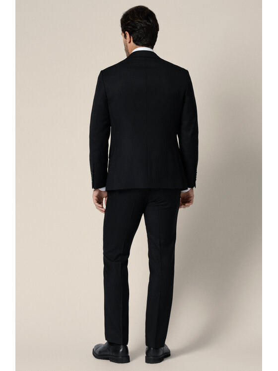 Lancerto Lancerto Garnitur Brecon GA073225000005 Czarny Slim Fit