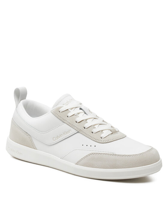 Calvin Klein Calvin Klein Снікерcи Low Top Lace Up Lth Mix HM0HM00851 Білий