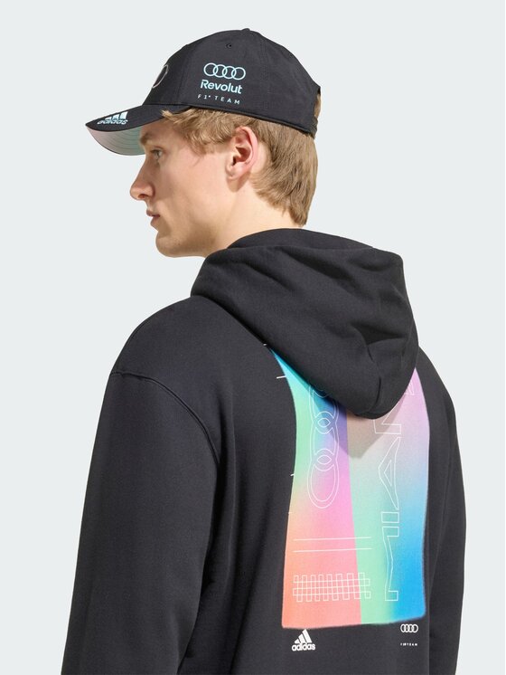adidas adidas Bluza techniczna 164273 Czarny Loose Fit