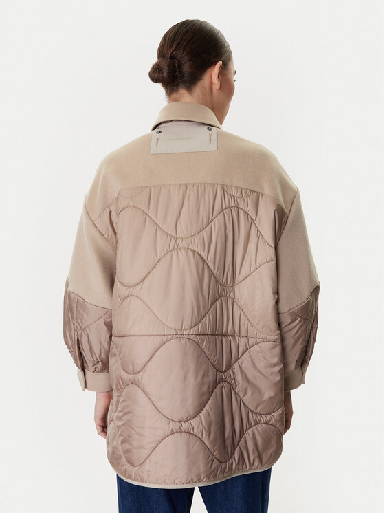 Weekend Max Mara Weekend Max Mara Übergangsjacke Ossola 2615481011 Beige Relaxed Fit