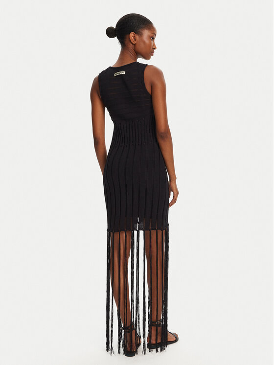 Patrizia Pepe Patrizia Pepe Φόρεμα υφασμάτινο 2A2916/K260-K103 Μαύρο Regular Fit