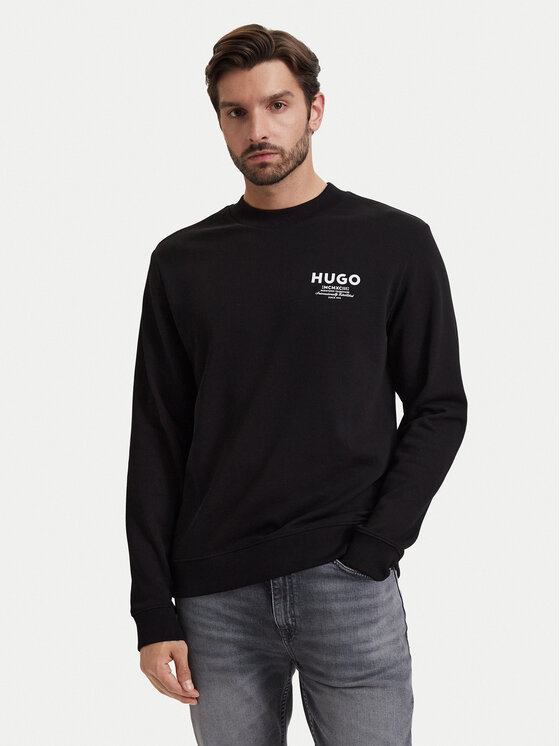 HUGO HUGO Felpa Nespon 50572772 Nero Regular Fit