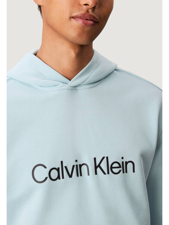 Calvin Klein Calvin Klein Felpa LS EU STANDARD LOGO Blu Standard Fit