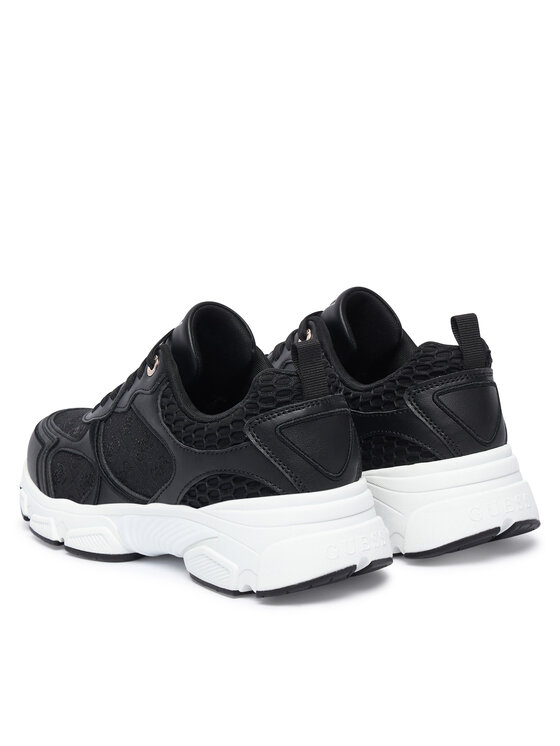 Guess Guess Sneakersy FLTIDY ELE12 Czarny