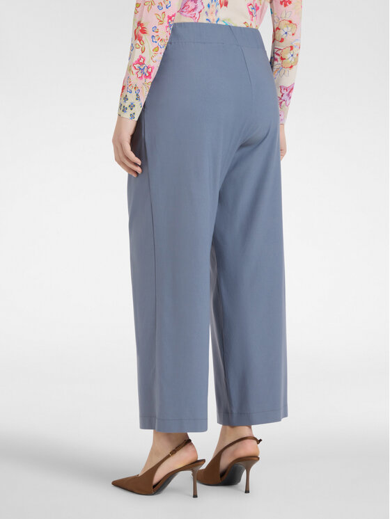 Elena Mirò Elena Mirò Spodnie materiałowe P076Z000165N023 Szary Cropp Fit