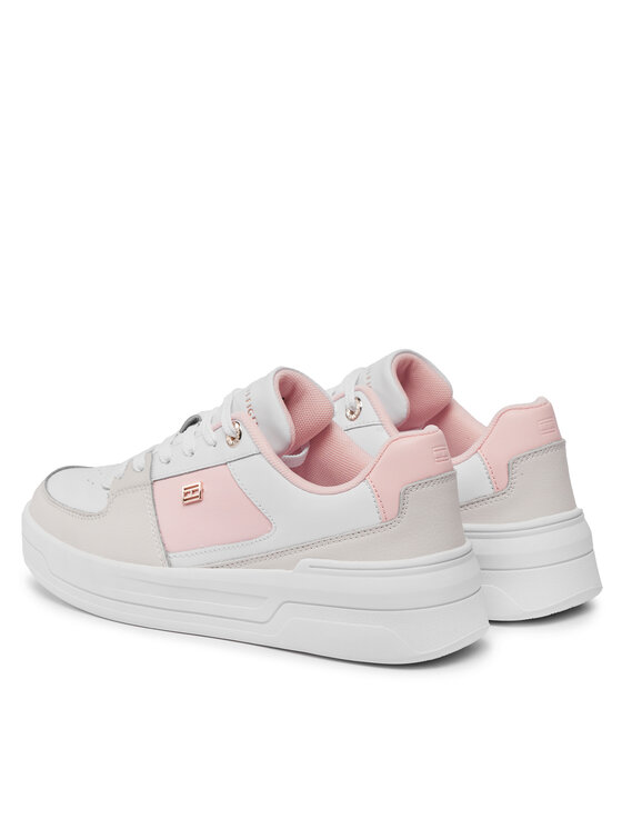 Tommy Hilfiger Tommy Hilfiger Sneakersy Essential Basket Sneaker FW0FW07684 Różowy
