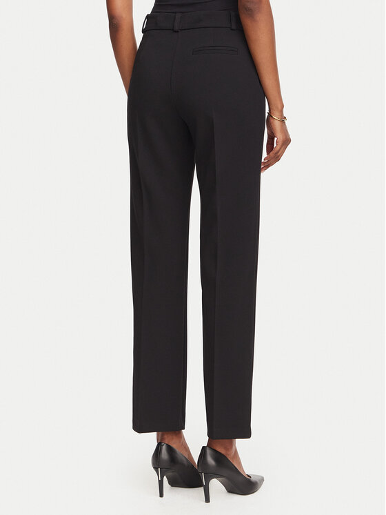 Rinascimento Rinascimento Stoffhose CFC0131085003 Schwarz Regular Fit