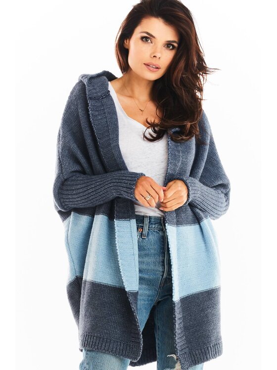 Awama Awama Maglione A392 Blu Basic Fit