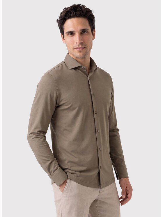 Pako Lorente Pako Lorente Koszula P26WF-1X-020 Beżowy Slim Fit