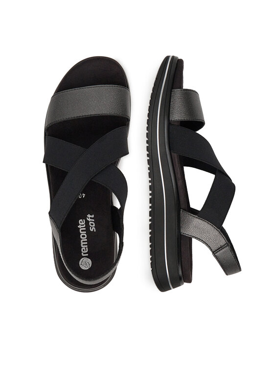 Remonte Remonte Sandale D1J50-02 Negru