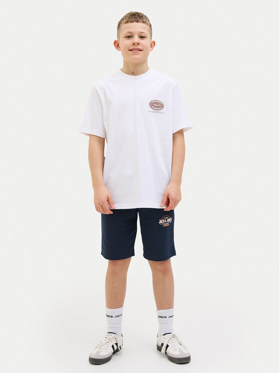 Jack&Jones Junior Jack&Jones Junior Sportske kratke hlače Logo 12249970 Tamnoplava Slim Fit