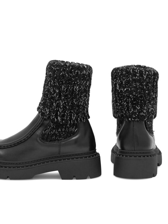 Badura Badura Bokacsizma OVAR-23AW111 Fekete