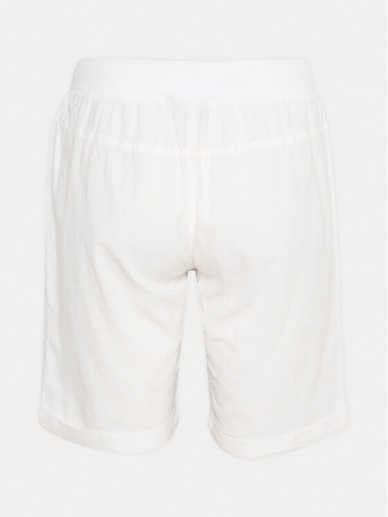 Kaffe Kaffe Pantaloncini di tessuto Naya 10504239 Écru Regular Fit