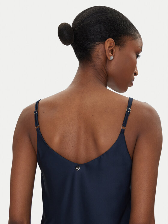 Rinascimento Rinascimento Top CFC0122601003 Bleumarin Regular Fit