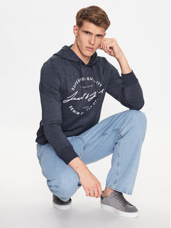Jack & Jones Jack & Jones Світшот Ace 12222901 Cиній Regular Fit