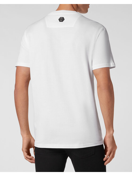PHILIPP PLEIN PHILIPP PLEIN T-shirt 15131 Bianco Regular Fit