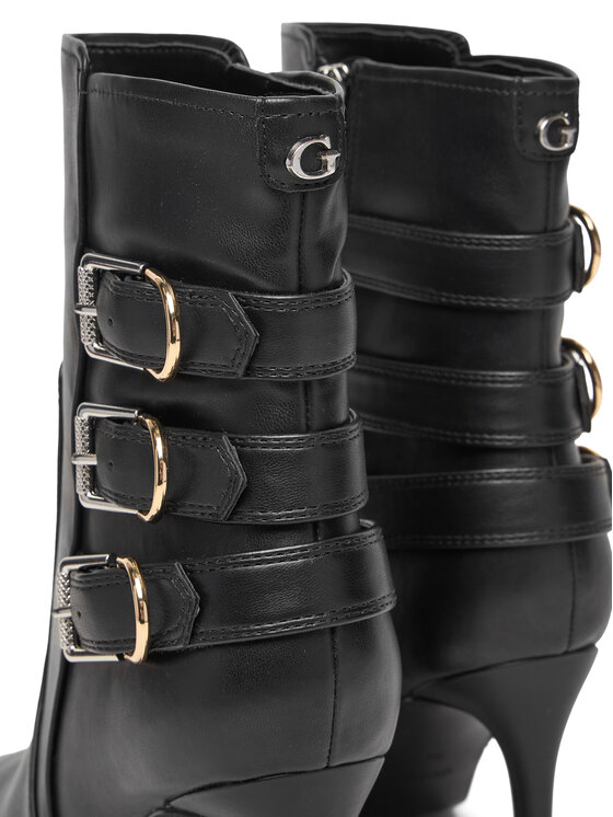 Guess Guess Ботуши FLFRCY ELE10 Черен
