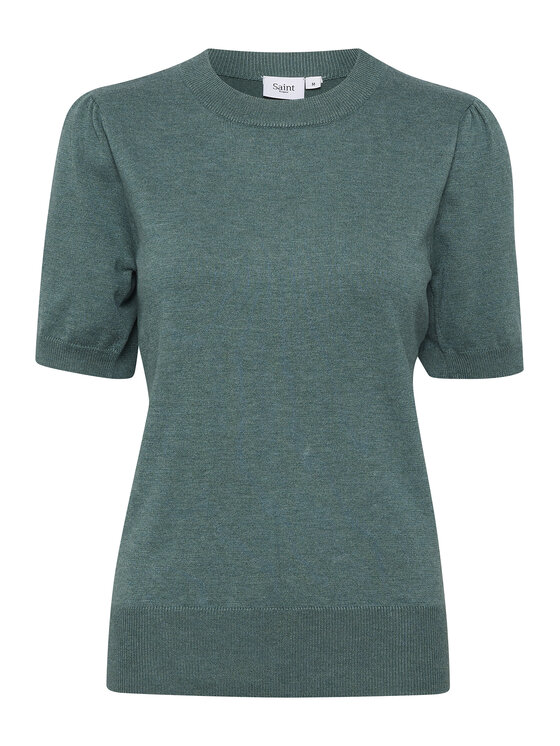 Saint Tropez Saint Tropez Pullover 30511788 Grün Classic Fit